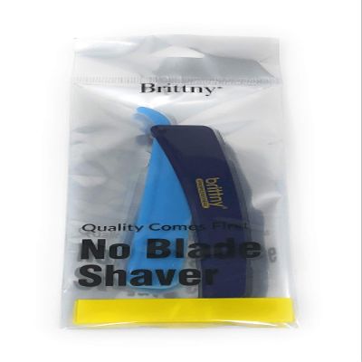 Brittny Modern Blue Double Edge 4 Blade Stainless Steel Safety Razor (Pack of 2) for Men