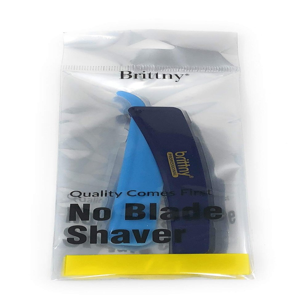 Brittny Modern Blue Double Edge 4 Blade Stainless Steel Safety Razor (Pack of 2) for Men