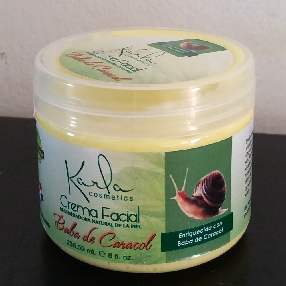 4 un lot best price of Caribbean Dominican Cosmetic Face cream baba de caracol snail slime 8 oz each