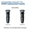 Philips Norelco Genuine SH60/72 Shaving Heads Compatible with Norelco Shaver Series 6000 view 3