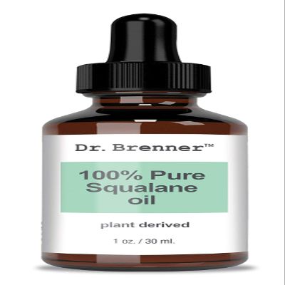 100% Pure Squalane Face Oil Anti Aging Moisturizer Derived From Fresh Olives For Skin And Hair 1oz. (1 oz)