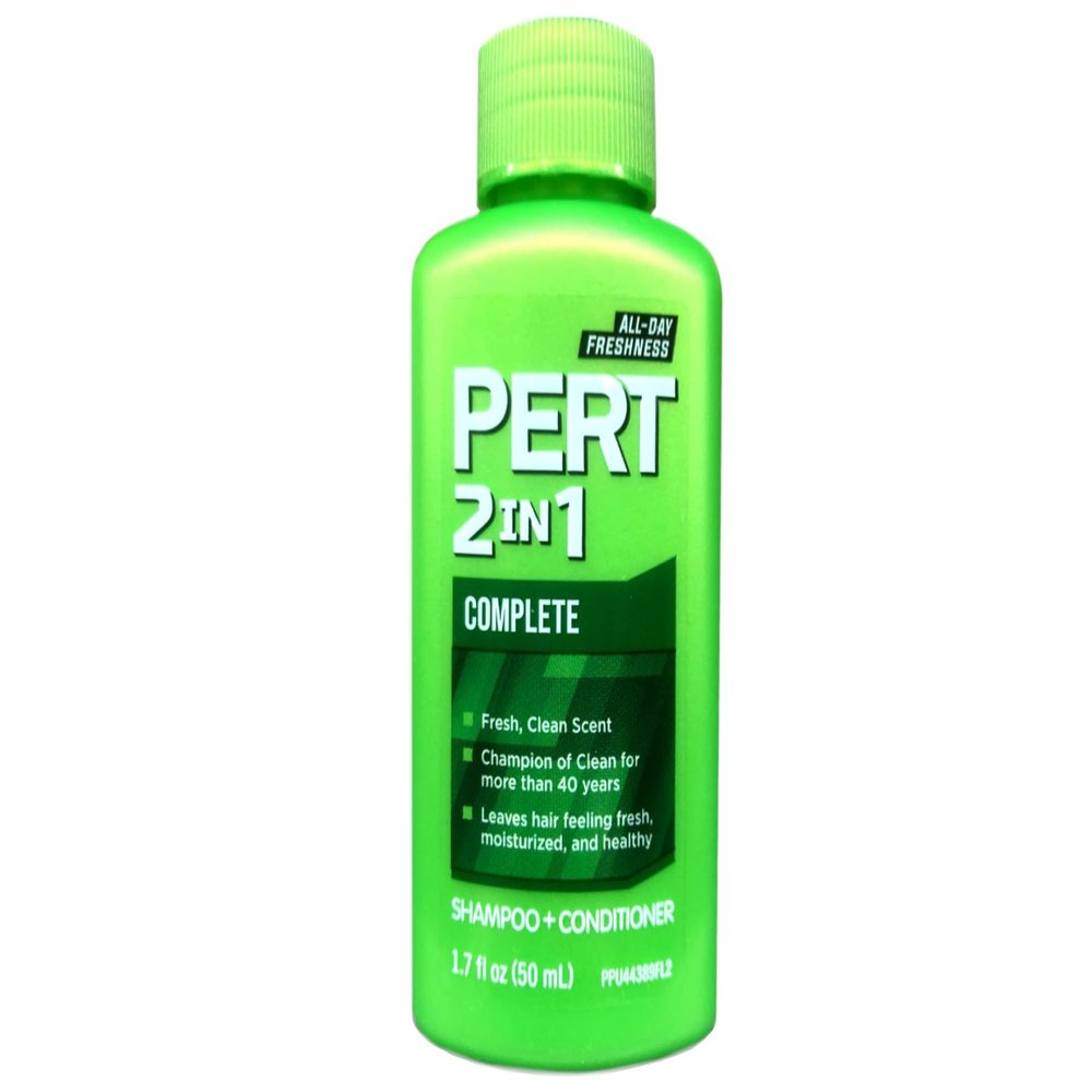 (16 Pack) Pert Plus 2 in 1 Classic Clean-Travel/Guest Size-1.7 fl oz each