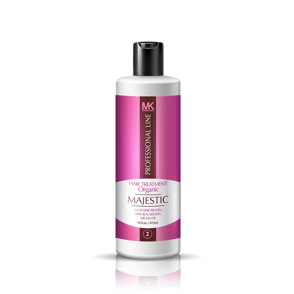 MAJESTIC KERATIN Protein Treatment Organic 475ml (16oz) Formaldehyde Free