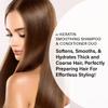 Peter Coppola a-Keratin Smoothing Shampoo & Conditioner Set - Smooths Thick Coarse Hair - Infused With Argan Oil, Avocado Oil And Hydrolyzed Keratin Transforms Frizz Into Shiny & Healthy Hair (10 oz) view 3