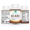 Best Earth Naturals Beard Growth Formula for Men Vitamins, Nutrients, Biotin, Saw Palmetto, and PABA for Facial Hair Growth 30 Count view 2