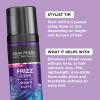 John Frieda Anti Frizz, Frizz Ease Dream Curls Air Dry Waves Styling Foam, Curl Defining Frizz Control, Hair Product for Curly and Wavy Hair, 5 Oz view 3