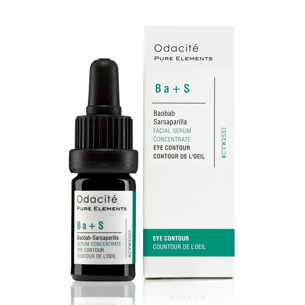 Odacit Brightening Serum Concentrate with Baobob for Anti Aging, Dark Circle, Puffiness, Wrinkles, Fine Lines and Under Eye Treatment - Vitamins A, E & F - 0.17 Oz