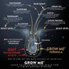 Watermans Grow Me Organic Hair Growth Shampoo for Men & Women  Strengthening & Moisturizing with Biotin, Rosemary, Caffeine & Argan Oil for Fuller, Thicker-Looking Hair (8.45 fl oz) view 3