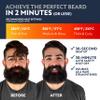Arkam Beard Straightener for Men -Premium Heated Beard Brush Kit w/Anti-Scald Feature, Dual Action Hair Comb and Hard Shell Travel Case for Medium to Long Beards - Costume and Grooming Gifts for Men view 3