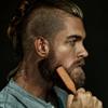 Beard Brush by ZilberHaar - Stiff Boar Bristles for Men's Grooming - Straightens and Promotes Growth - Works with Beard Oil and Balm - For Beard Kits - 6 inches long view 3