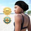 Extra Large Swim Cap for Very Long Hair, Silicone Shower Cap for Braids and Dreadlocks, Keeps Hair Dry While Swimming or Showering, Women and Men, Keeps Afro Extensions Weaves Dry view 4