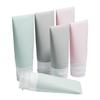 Portable Soft Silicone Travel bottles Set - 6 Pack Leakproof Silicone Travel Bottles,Cosmetic Toiletry Containers(Pink+Green+Grey) view 1