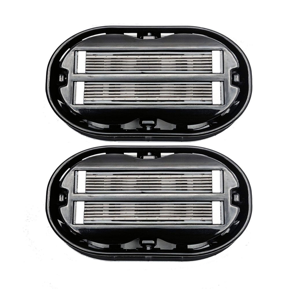 2X Classic Omnishaver - Black - The Fastest Way to Shave Head, Legs, Arms, Body | an Alternative to Disposable Shaving Razors Self Cleans & Strops During Use with Durable Blade | Bald Shaver for Men