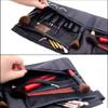 Beautybaby Artist Professional Makeup Brush Waist Bag Cosmetic Portable Multi Pockets Bag with Belt Strap Black view 2