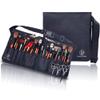 Beautybaby Artist Professional Makeup Brush Waist Bag Cosmetic Portable Multi Pockets Bag with Belt Strap Black view 3