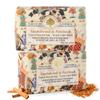 Wavertree & London Sandalwood & Patchouli Scented Natural Soap (2 Bars), 7oz Moisturizing French Triple Milled Soap Bars enriched with shea butter - Pure Plant Oil Bath & Body Bars for All Skin Types view 1