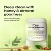 Dinur Cosmetics Almond Honey Facial Scrub Exfoliator for All Skin Types Natural Exfoliation with Almond Meal for Smooth, Radiant and Healthy Skin view 3
