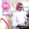 100 Pack 21" Disposable Nonwoven Bouffant Caps Hair Net for Hospital Salon Spa Catering and Dust-free Workspace (pink) view 2