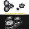 RQ12 Replacement Shaver Head Compatible with Philipss Norelcos RQ11 RQ10 Sensotouch 3D 1260X RQ1250 RQ1295 RQ1180 Arcitec Razor Shaving Unit Triple 3D view 2