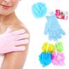 2 Pc Exfoliating Glove Sponge Set Loofah Wash Scrub Skin Scrubber Bath Shower view 2