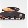 Alexandre de Paris Women's Small Jaw Clip, Tokyo Tortoise, Tan, Print, One Size view 4