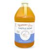 Vermont Castile Soap Unscented, Gentle Liquid Soap for Sensitive Skin & Natural Body Wash, Organic Hair Shampoo for Oily Hair, Aloe Castile Soap for Men & Women - 64 Oz view 1