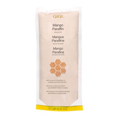 GiGi Paraffin Wax Refill with Mango & Shea Butter Ultra-Hydrating Hand & Feet Treatment, Compatible with Paraffin Bath & Machine, 16 oz