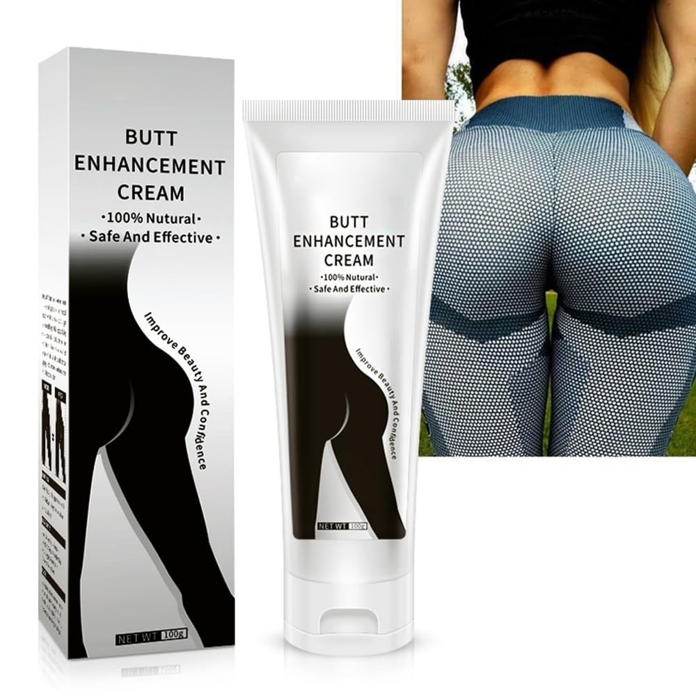 Butt Enhancement Cream, Buttocks Enlargement Enhancer Hip Butt Lifting, Improving Hip Sagging, Hip Dropping, Hip Grain Effective Butt Enlargement Massage Cream 100g