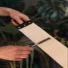 Razor Strop - Barber's Latigo Leather Straight Razor Strop. Dual Strap that will be a Great Addition for Any Straight Razor. PREMIUM LEATHER Strop for Sharpening. (Brown) view 2