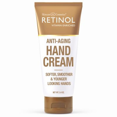 Retinol LIVAURA Anti-Aging Hand Cream  The Original Brand For Younger Looking Hands Rich, Hand Cream Conditions & Protects Skin, Nails & Cuticles  Vitamin A Minimizes Ages Effect on Skin