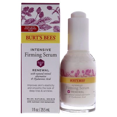 Burt's Bees Renewal Intensive Firming Serum with Bakuchiol Natural Retinol Alternative  1 ounce (Packaging May Vary)