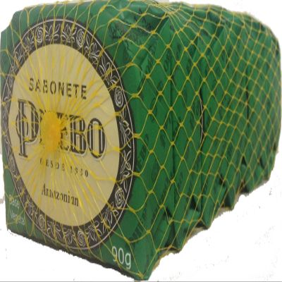 Linha Tradicional Phebo - Sabonetes em Barra de Glicerina Amazonian (6 x 90 Gr) - (Phebo Classic Collection - Glycerin Bar Soaps Amazonian Soap (6 x3.2 Net Oz))