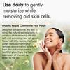 Nabila K Kelp & Chamomile Face Polish - Exfoliates, Moisturizes and Nourishes with Sugar, Dead Sea Salt, Kokum Butter, Cocoa Butter & More - Natural Ingredients - Gentle for Most Skin Types - 5 oz view 3