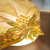 BABEYOND Carnival Feather Headpiece Showgirl Pageant Headband Women's 1920s Flapper Headband (Gold) view 3
