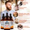 Smooth Viking Beard and Mustache Oil for Men - Argan Formula for Moisturizing, Grooming, and Soothing Dry Skin (2 Oz) view 3