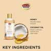 African Pride Moisture Miracle Honey & Coconut Oil Shampoo - For Natural Coils & Curls, Nourishes & Shines, Sulfate Free, Color Safe, 12 oz (3 Pack) view 4
