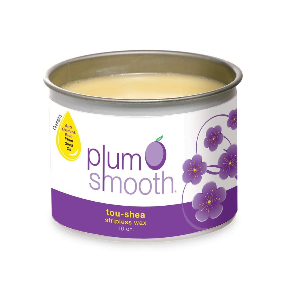Plum Smooth Tou-Shea Cashmere Stripless Wax 16 Oz.