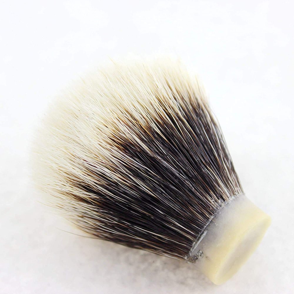 Frank shaving 2-band Manchurian Finest badger hair Knot 21mm,Loft 58mm,natural material from China Manchurian area