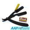 Barber Straight Razor, Professional Barber Straight Edge Razor - Barber Razor Compatible with Straight Razor Blade for Barber, Gold and Matte Black Straight Razor by AAProTools view 4