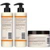 Carols Daughter Coco Creme Sulfate Free Shampoo and Conditioner Set with Silicone Free Hair Butter, for Very Dry Curly Hair, with Coconut Oil and Mango Butter view 2