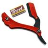 AAProTools Red And Black Hair Straight Edge Barber Steel Razors Folding Shaving BTS-189 view 1