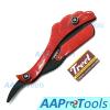 AAProTools Red And Black Hair Straight Edge Barber Steel Razors Folding Shaving BTS-189 view 4