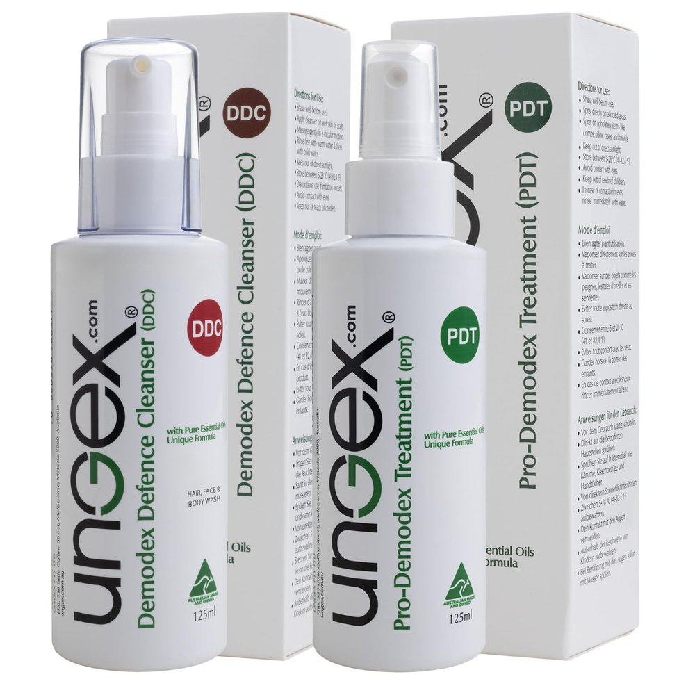 Basic Kit-i | Demodex Solution For Acne Rosacea, Itchiness, Redness | Ungex