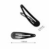 120 Pack Black Hair Clips | Non-Slip Snap Clips for Women & Girls | Durable Hairpins for Thick Hair, Updos, Braids & Buns | Secure Hold, Snag-Free Design view 2