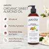 PURA D'OR 16 Oz ORGANIC Sweet Almond Oil - 100% Pure & Natural USDA Certified Cold Pressed Carrier Oil For DIY Beauty - Non-Greasy, Unscented, Hexane Free Moisturizer - Massage Oil For Hair & Skin view 2