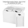 10-Layer Eyelash Extension Storage Box, Acrylic False Eyelash Makeup Organizer Holders, Makeup Cosmetic Case for Grafting Eyelash Extension Tool view 3