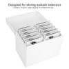 10-Layer Eyelash Extension Storage Box, Acrylic False Eyelash Makeup Organizer Holders, Makeup Cosmetic Case for Grafting Eyelash Extension Tool view 4