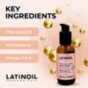 LATINOIL Chia Oil 2 oz / 60 ml - Instant Repair For Damaged Hair - Eliminates Frizz, Dryness - Adds Silkiness - Absorbs Fully & Quickly - Color Safe - Read our REAL Reviews view 4