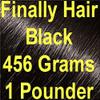 BLACK Finally Hair Hair Fiber Refill 456 Grams Full Pounder For Hair Loss Concealing by Finally Hair view 1