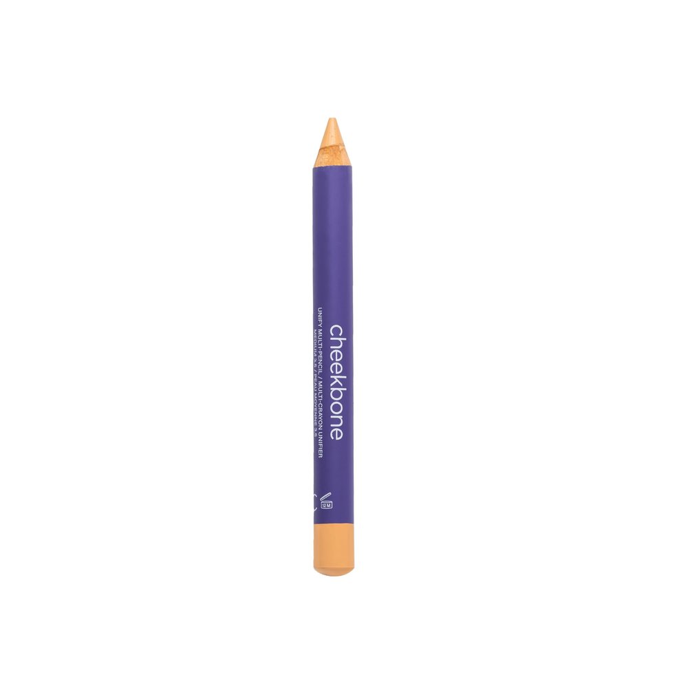 Cheekbone Unify Complexion Multi Pencil, 3.5 Medium, Creamy Multi-Use Face Stick for Concealing, Brightening & Sculpting, Buildable, Lightweight Formula, Vegan & Cruelty Free, 0.1 oz.